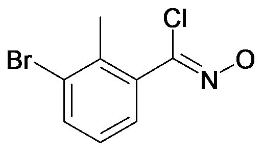 3-Bromo-2-methyl-N-hydroxybenzenecarboximidoyl chloride