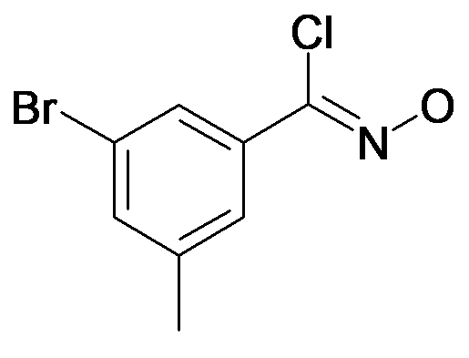 3-Bromo-5-methyl-N-hydroxybenzenecarboxyimidoyl chloride