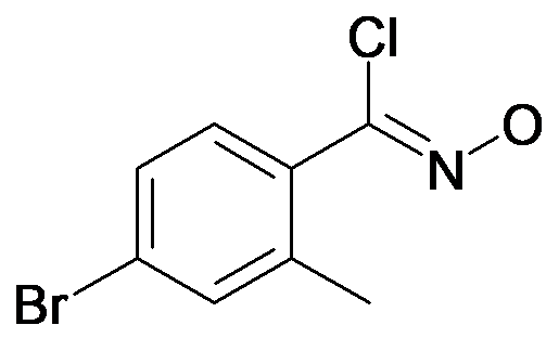 4-Bromo-2-methyl-N-hydroxybenzenecarboximidoyl chloride