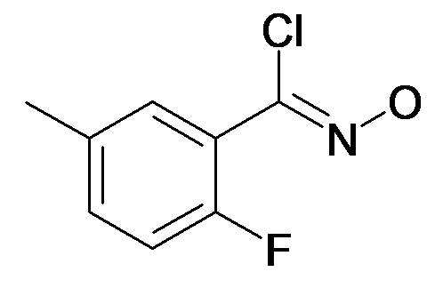 2-Fluoro-5-methyl-N-hydroxybenzenecarboximidoyl chloride