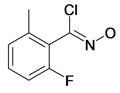 2-Fluoro-6-methyl-N-hydroxybenzenecarboximidoyl chloride