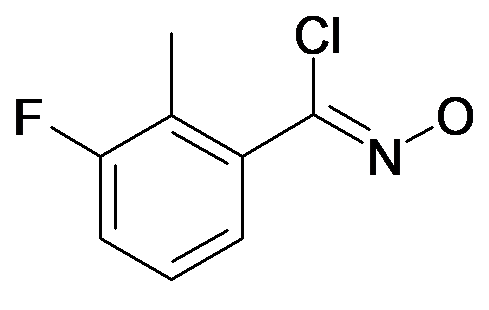 3-Fluoro-2-methyl-N-hydroxybenzenecarboximidoyl chloride