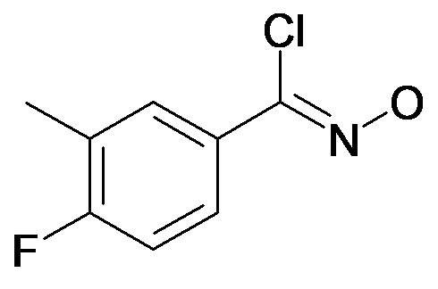 4-Fluoro-3-methyl-N-hydroxybenzenecarboximidoyl chloride