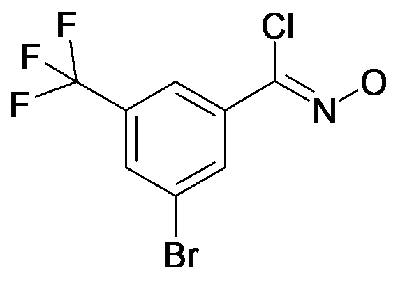 3-Bromo-N-hydroxy-5-(trifluoromethyl)benzimidoyl chloride