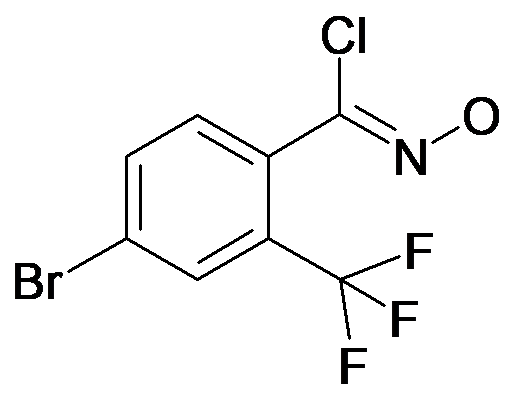 4-Bromo-N-hydroxy-2-(trifluoromethyl)benzimidoyl chloride
