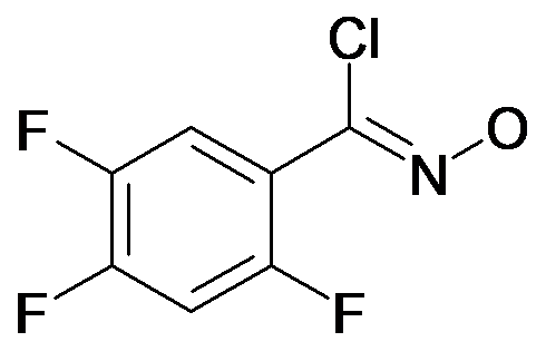 2,4,5-Trifluoro-N-hydroxybenzenecarboximidoyl chloride