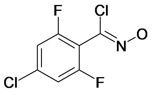 4-Chloro-2,6-difluoro-N-hydroxybenzenecarboximidoyl chloride