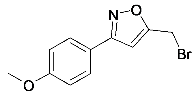 5-Bromomethyl-3-(4-methoxy-phenyl)-isoxazole