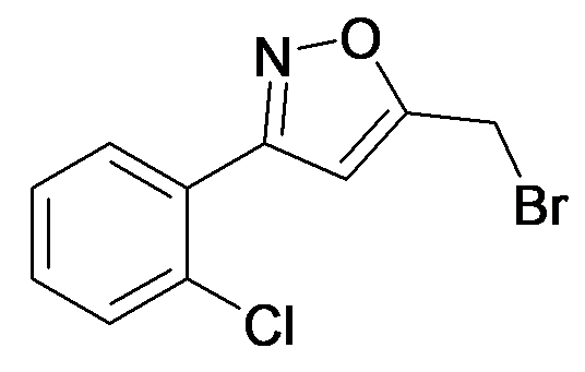 5-Bromomethyl-3-(2-chloro-phenyl)-isoxazole