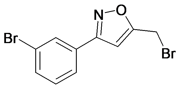 5-Bromomethyl-3-(3-bromo-phenyl)-isoxazole