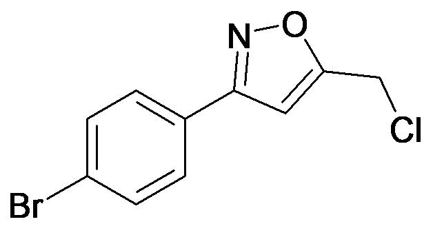 3-(4-Bromo-phenyl)-5-chloromethyl-isoxazole