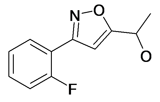 1-[3-(2-Fluoro-phenyl)-isoxazol-5-yl]-ethanol