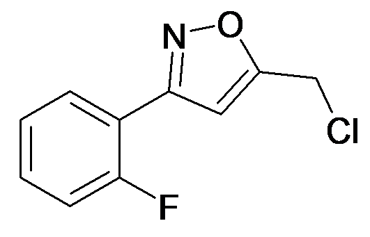 5-Chloromethyl-3-(2-fluoro-phenyl)-isoxazole