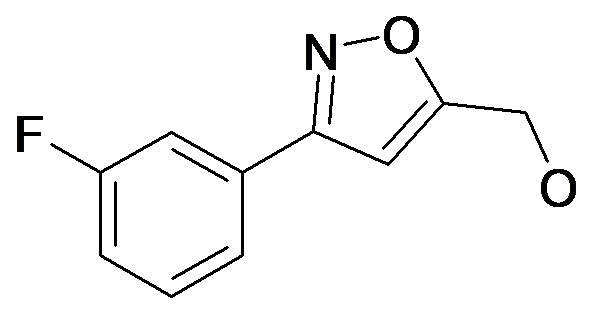[3-(3-Fluoro-phenyl)-isoxazol-5-yl]-methanol