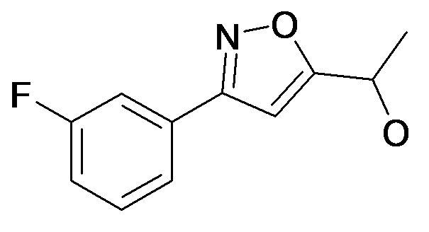 1-[3-(3-Fluoro-phenyl)-isoxazol-5-yl]-ethanol