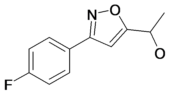 1-[3-(4-Fluoro-phenyl)-isoxazol-5-yl]-ethanol