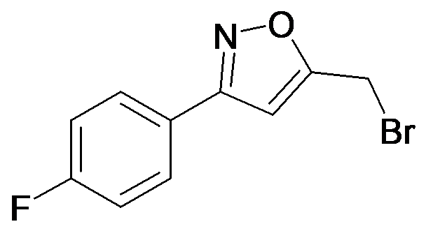 5-Bromomethyl-3-(4-fluoro-phenyl)-isoxazole