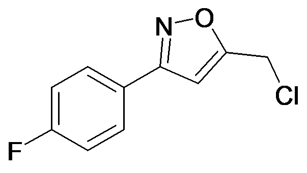 5-Chloromethyl-3-(4-fluoro-phenyl)-isoxazole