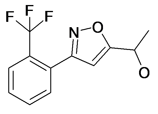 1-[3-(2-Trifluoromethyl-phenyl)-isoxazol-5-yl]-ethanol