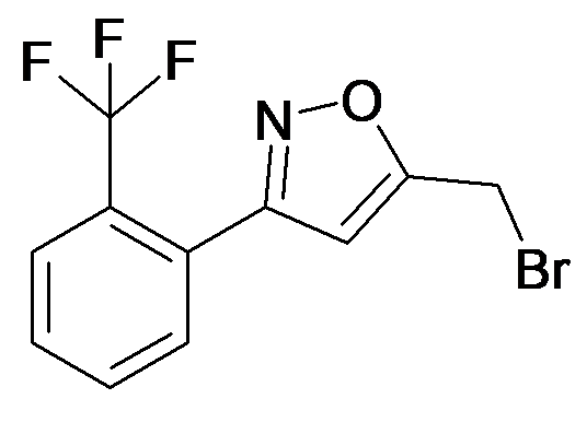 5-Bromomethyl-3-(2-trifluoromethyl-phenyl)-isoxazole