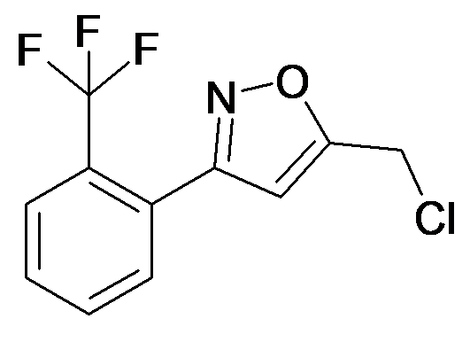 5-Chloromethyl-3-(2-trifluoromethyl-phenyl)-isoxazole