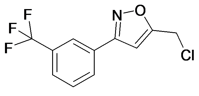 5-Chloromethyl-3-(3-trifluoromethyl-phenyl)-isoxazole