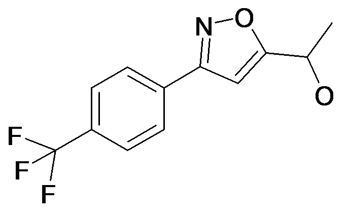 1-[3-(4-Trifluoromethyl-phenyl)-isoxazol-5-yl]-ethanol