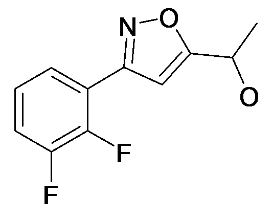 1-[3-(2,3-Difluoro-phenyl)-isoxazol-5-yl]-ethanol