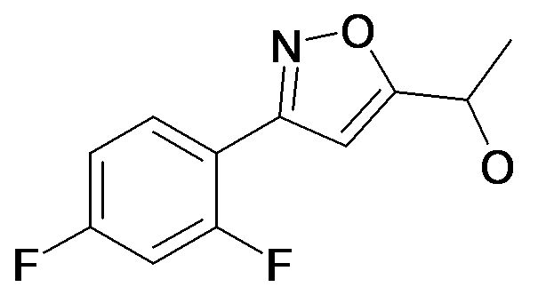 1-[3-(2,4-Difluoro-phenyl)-isoxazol-5-yl]-ethanol