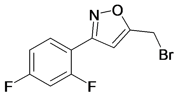 5-Bromomethyl-3-(2,4-difluoro-phenyl)-isoxazole