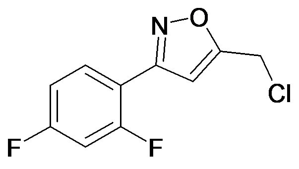 5-Chloromethyl-3-(2,4-difluoro-phenyl)-isoxazole