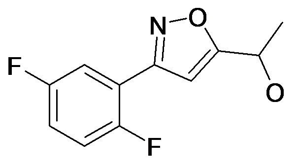 1-[3-(2,5-Difluoro-phenyl)-isoxazol-5-yl]-ethanol