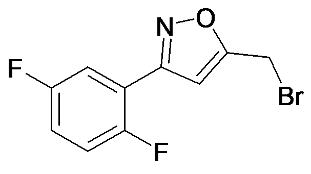 5-Bromomethyl-3-(2,5-difluoro-phenyl)-isoxazole