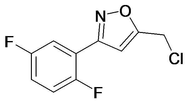 5-Chloromethyl-3-(2,5-difluoro-phenyl)-isoxazole
