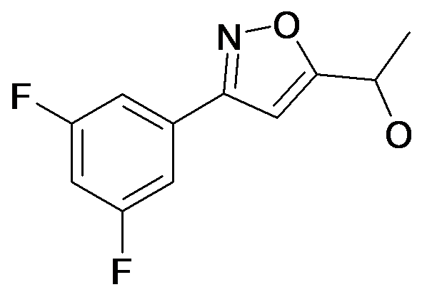 1-[3-(3,5-Difluoro-phenyl)-isoxazol-5-yl]-ethanol
