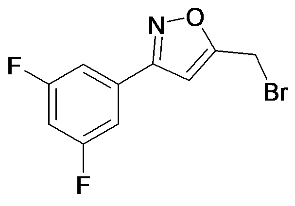 5-Bromomethyl-3-(3,5-difluoro-phenyl)-isoxazole