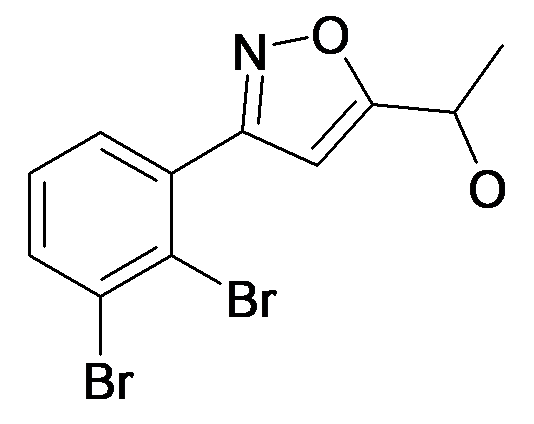 1-[3-(2,3-Dibromo-phenyl)-isoxazol-5-yl]-ethanol