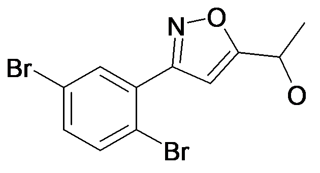 1-[3-(2,5-Dibromo-phenyl)-isoxazol-5-yl]-ethanol