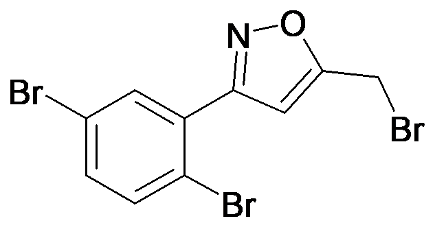 5-Bromomethyl-3-(2,5-dibromo-phenyl)-isoxazole
