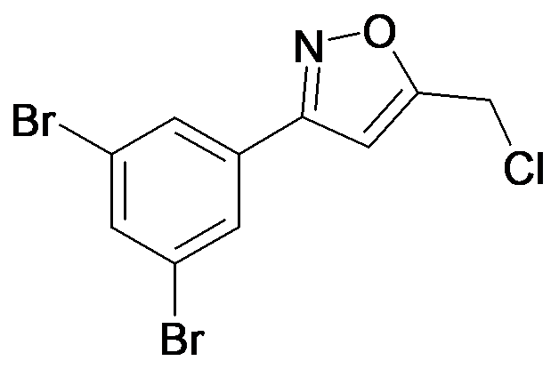 5-Chloromethyl-3-(3,5-dibromo-phenyl)-isoxazole