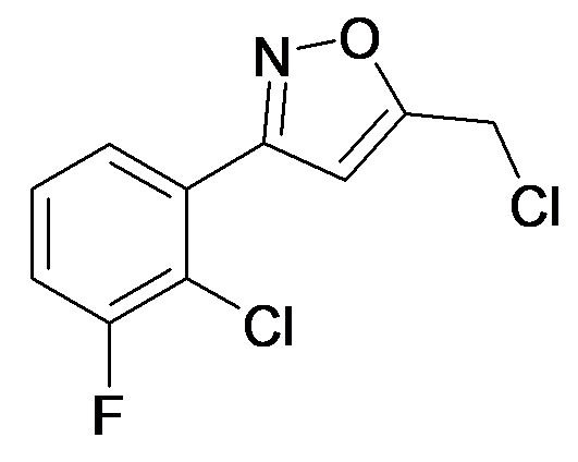3-(2-Chloro-3-fluoro-phenyl)-5-chloromethyl-isoxazole