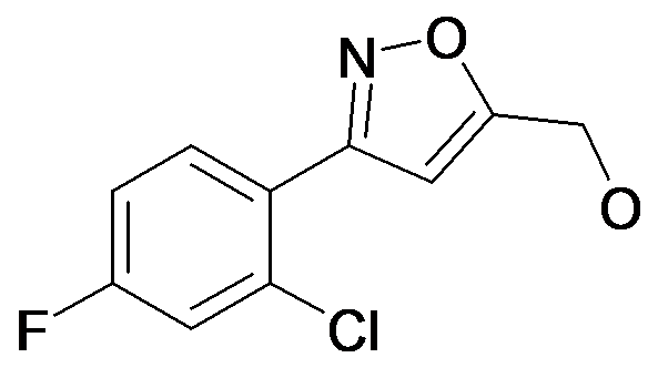 [3-(2-Chloro-4-fluoro-phenyl)-isoxazol-5-yl]-methanol