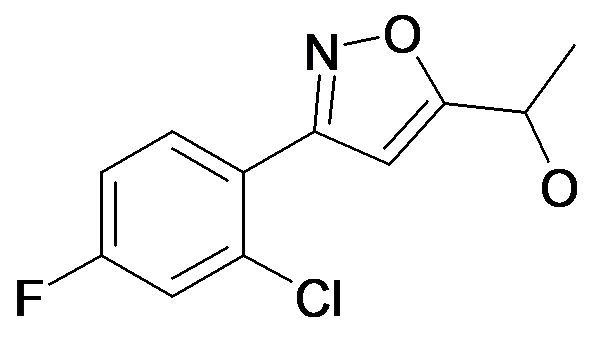 1-[3-(2-Chloro-4-fluoro-phenyl)-isoxazol-5-yl]-ethanol