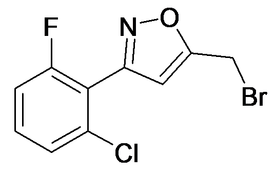 5-Bromomethyl-3-(2-chloro-6-fluoro-phenyl)-isoxazole