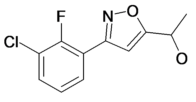 1-[3-(3-Chloro-2-fluoro-phenyl)-isoxazol-5-yl]-ethanol