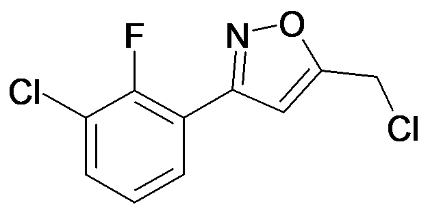 3-(3-Chloro-2-fluoro-phenyl)-5-chloromethyl-isoxazole
