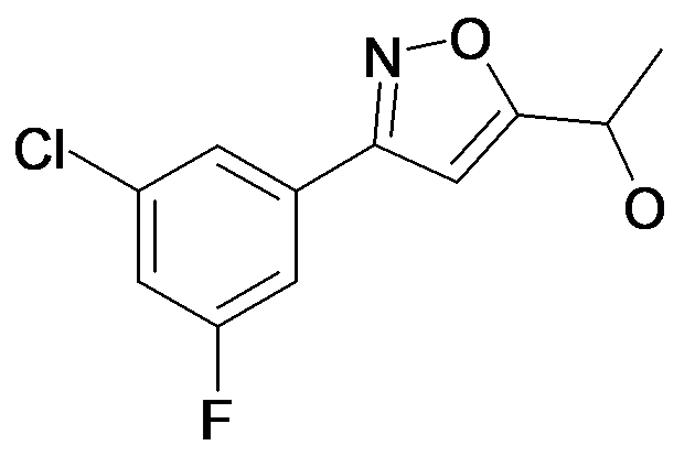1-[3-(3-Chloro-5-fluoro-phenyl)-isoxazol-5-yl]-ethanol