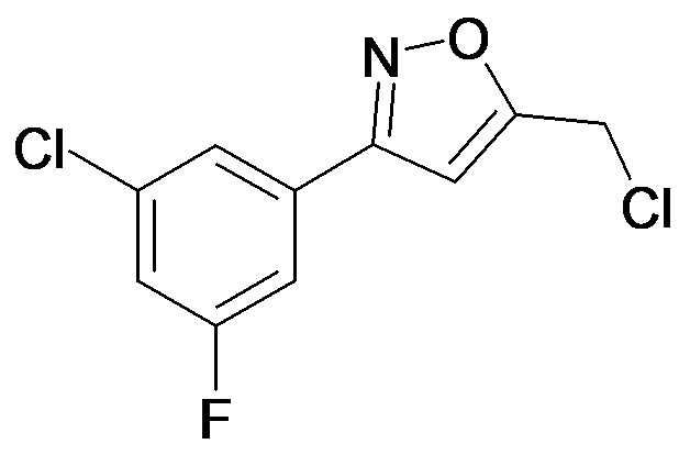 3-(3-Chloro-5-fluoro-phenyl)-5-chloromethyl-isoxazole