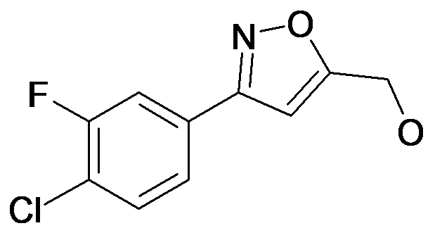 [3-(4-Chloro-3-fluoro-phenyl)-isoxazol-5-yl]-methanol