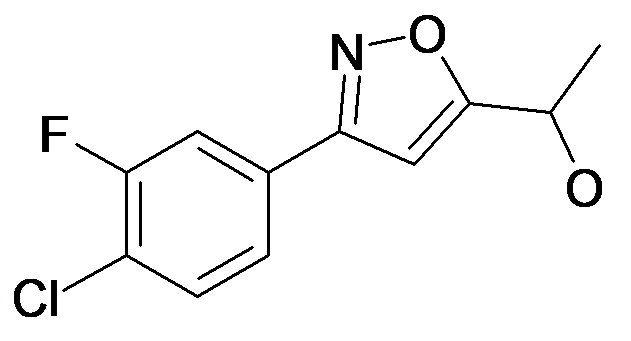 1-[3-(4-Chloro-3-fluoro-phenyl)-isoxazol-5-yl]-ethanol